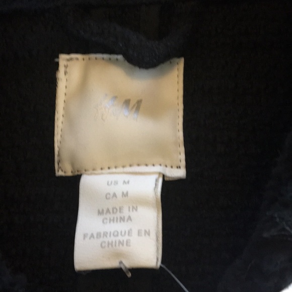 H&M oversized black jacket (NWT) - Picture 4 of 8